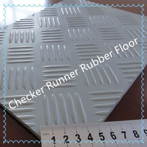 Lớp thương mại cao su chống trượt sàn CuộN dày 6mm lồng vào nhau Thảm tập thể dục | sàn nhà để xe không thấm nước - Product Image 4