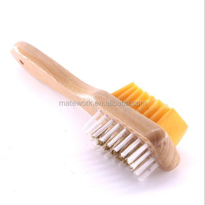 High Quality Clean Double <strong>Suede</strong> Rubber Shoe <strong>Brush</strong> - Product Image 2