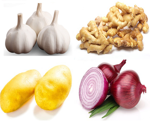 Aglio fresco, zenzero, cipolla, patata - Product Image 1