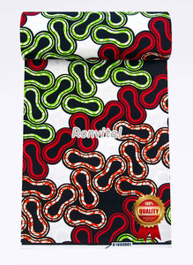 Wax Super Wax Java Tissu 100% coton HF043 - Product Image 4