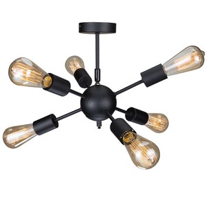 Tubería de agua techo colgante lámpara loft retro acabado antiguo lámpara de luz industrial lámpara colgante - Product Image 4
