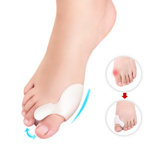 Sollievo dal dolore borsite dolore separator, medico <span class=keywords><strong>del</strong></span> silicone <span class=keywords><strong>del</strong></span> silicone pedicure di protezione della punta di silicone elastico borsite corrector stecca - Product Image 2