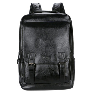 Quảng Châu Nhà Máy Dropshipping Sinh Viên Lớn <span class=keywords><strong>Knapsack</strong></span> Với Bìa Air Cushion Dây Đeo Tùy Chỉnh Máy Tính Xách Tay Da Ba Lô Nam - Product Image 1