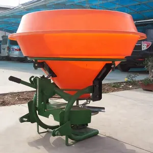 500kg Plastic Hopper Tractor Mounted manure spreader For grass Seed And Fertilizer/farm implement