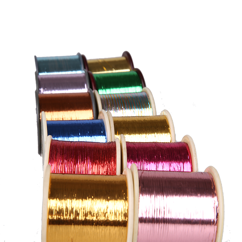 M Type Metallic Yarn for Embroidery or Knitting