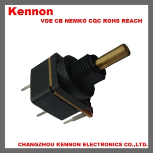 Ep160kc đẩy đẩy spdt Dimmer quay Micro Potentiometer b100k b503 b470k khách sạn chuyển đổi tường chuyển đổi Omeg radiohm Alpha potentio. - Product Image 2