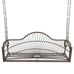 Patio esterno di Lusso di Design In Metallo Swing, 120x50x60 cm Senza Catena - Product Image 2