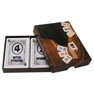 WJPC-कस्टम मुद्रण पूर्ण रंग कार्ड खेल डिजाइन जुआ बोर्ड खेल - Product Image 1