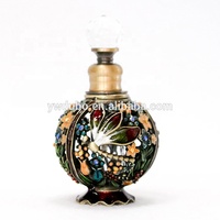 Botol Parfum Bumi Capung Logam 6Ml, Kaca Kosong Isi Ulang Minyak Esensial Botol Dekorasi Rumah Produsen #59690