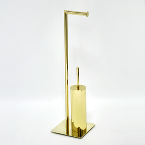 Salle De Bains en métal Brosse Wc et Porte-Papier - Product Image 4