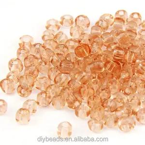 Wholesale 2mm Seed Beads Transparent Solid Color Round Glass Beads