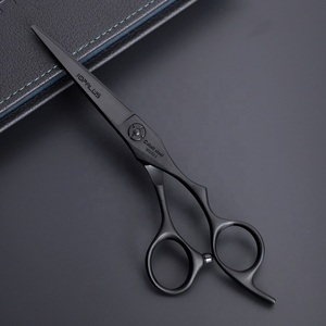 Tijeras de corte de pelo de acero de cobalto japonés, mejor calidad, nuevo diseño, tijeras profesionales de peluquería MS058 - Product Image 3