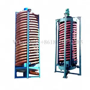 4-6l/h capacity spiral chute with 30-50% mine density