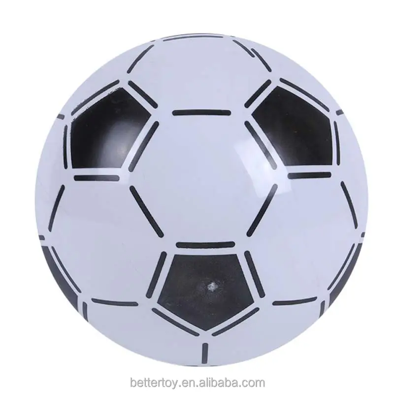 9インチ印刷PVCボール卸売購入ソフトプラスチックサッカーボールまとめ買い