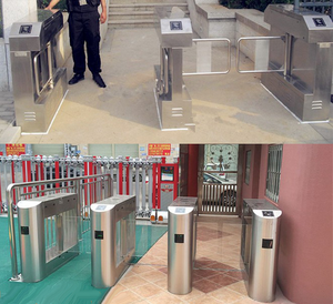 Barriera a lembo a corsia singola a doppia oscillazione automatica per la stazione della metropolitana - Product Image 4