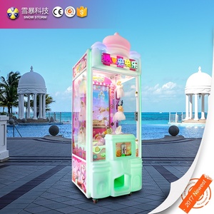 Hạnh Phúc Lizzie Móng Vuốt Nhỏ Máy Plush Crane Đồ Chơi Kẹo Máy Bán Hàng Tự Động Gashapon Sô Cô La Viên Nang Trứng Giải Thưởng Merchandiser Trò Chơi - Product Image 4