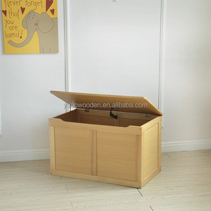 Boîte de rangement de jouets en bois <span class=keywords><strong>blanc</strong></span> bon marché en gros Banc de <span class=keywords><strong>coffre</strong></span> <span class=keywords><strong>à</strong></span> jouets pour enfants pour chambre d'école salon hôtel - Product Image 3