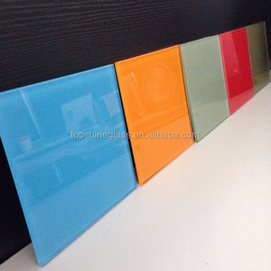 مادة من الزجاج للثلاجة وباب الفريزر مخصص ديكور المنزل الطباعة الحريرية نمط ملون الزجاج اللوحة - Product Image 3