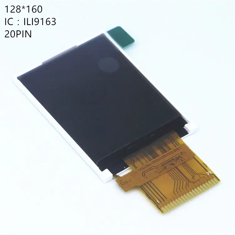 1.8inch TFT LCD 8bit parallel port 20PIN IC ILI9163