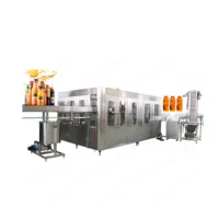 Ligne de Production de jus d'orange ligne de remplissage de bouteilles de jus ligne de Production d'usine de jus