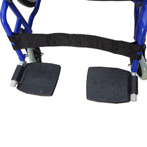 L'hôpital repose-pieds dossier inclinable pliant voyage <span class=keywords><strong>handicap</strong></span> <span class=keywords><strong>fauteuil</strong></span> roulant moyeu de roue - Product Image 5