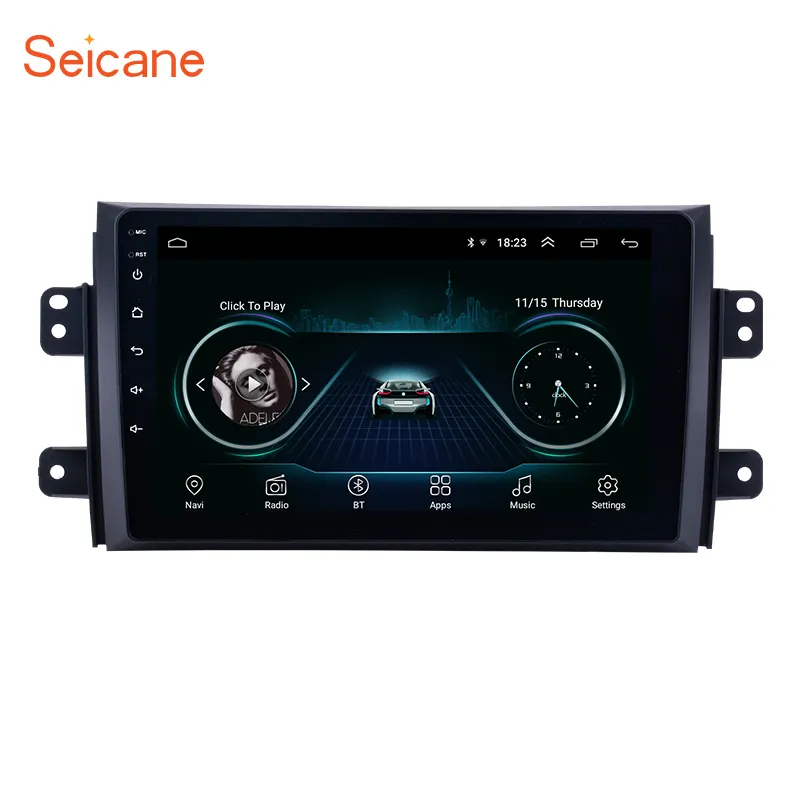 9 polegada Android 11.0 Rádio Estéreo Do Carro Sistema de Navegação GPS com suporte WIFI TV Digital para Suzuki SX4 2006-2012