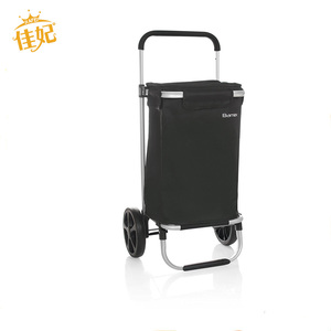 उच्च गुणवत्ता Foldable हाथ गाड़ी तह तीन पहिया शॉपिंग ट्रॉली चीन में किए गए - Product Image 2