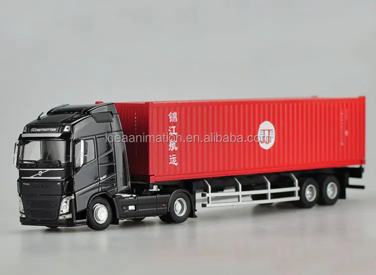 Mini camion décoratif personnalisé, en alliage métallique, moulé sous pression, modèle 1/50, pour cadeau