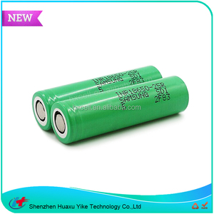 Yeşil Samsung inr 25R şarj edilebilir pil 18650 2500 mah 3.7 v/Samsung 25r 20A Yüksek kapasiteli 18650 piller - Product Image 3