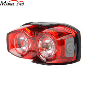 ไฟจักรยาน LED กันน้ำ 2 ดวง ไฟท้าย LED ไฟเตือนความปลอดภัย ไฟท้ายจักรยาน - Product Image 1