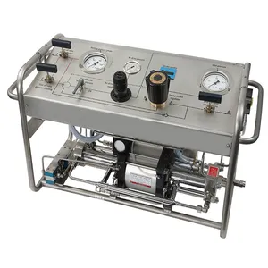 Casing And Tubing Borehole Drilling Pressure Test Equipment With Control Valves