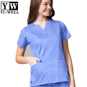 Enfermeira uniforme designer melhor barato design de blusa enfermeira atacado enfermeira projetos uniforme de hospital