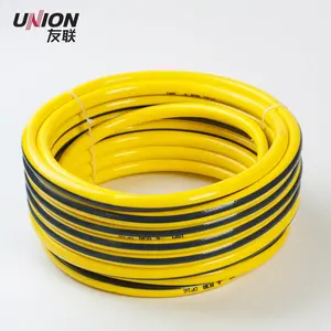 Hot Sale Pvc Yellow Braided Reinforced Hose