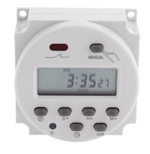 TB388 16 Amp AC 12 V-240 V LCD Digital de Potencia Programable del Contador de Tiempo del Interruptor de Relé - Product Image 5
