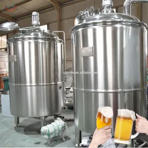 Equipamento de cerveja artesanal de 250l com tanques de aço inoxidável de grau alimentício e acessórios completos