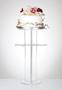 Bán buôn Emily thiết kế rõ ràng Acrylic Vòng Wedding party bánh đứng chủ tùy chỉnh - Product Image 2