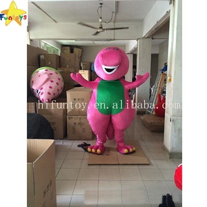 Funtoys CE-Costume de Barney pour adultes, costume de mascotte en peluche <span class=keywords><strong>Dinasor</strong></span>, location - Product Image 3