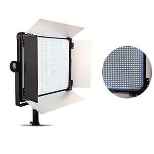 Yidoblo BI Warna D-1080II 80W 7000LM Kamera Lampu LED untuk Video Lampu Pencahayaan Fotografi dengan Diffuser Pintu Gudang 90ra