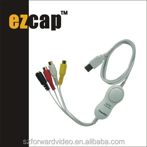 Ezcap128 USB видеозахват для mac SD видеозаписывающее устройство VHS к DVD производителю