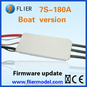 <span class=keywords><strong>RC</strong></span> Boat ESC 180A Brushless regolatore di velocità di raffreddamento ad acqua ESC per radiocomando modello di barca - Product Image 4