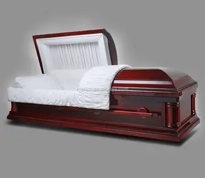 Cuộc Sống Lâu Dài Mỹ Casket Trang Trí Với Casket Nội Thất Vải