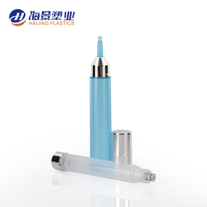 Mỹ Phẩm Hai Lớp Vòng Applicator Container Syringe Shaped Độc Đáo Phun Không Có Không Khí 10Ml 15Ml Chai Kem Mắt - Product Image 6
