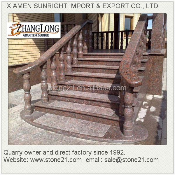 Хорошая цена и полированный камень лестницы гранит мрамор