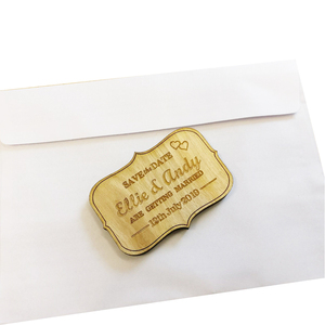 Magnete fatto a mano in legno personalizzato <span class=keywords><strong>Souvenir</strong></span> magnete per frigorifero in legno MDF personalizzato 3D stampato - Product Image 2