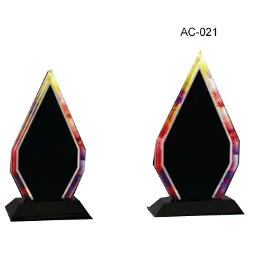 Custom vormige acryl awards lage prijs