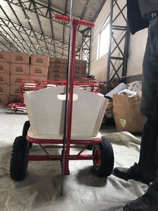 Poignée tout-terrain en acier pour nouveau-nés, outil à quatre roues, chariot de bébé avec côtés en bois