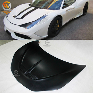 Capot en FRP adapté à <span class=keywords><strong>la</strong></span> <span class=keywords><strong>Ferrari</strong></span> F458, kit de pare-chocs avant de style Speciale - Product Image 3