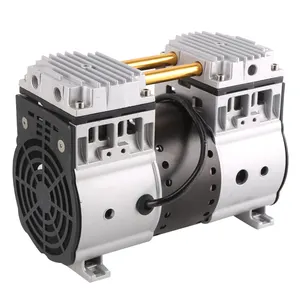 4CFM Dry Vacuum Pump HP-1400 Piston Pompa Vakum Untuk penelitian Ilmu Pengetahuan dan makanan kemasan