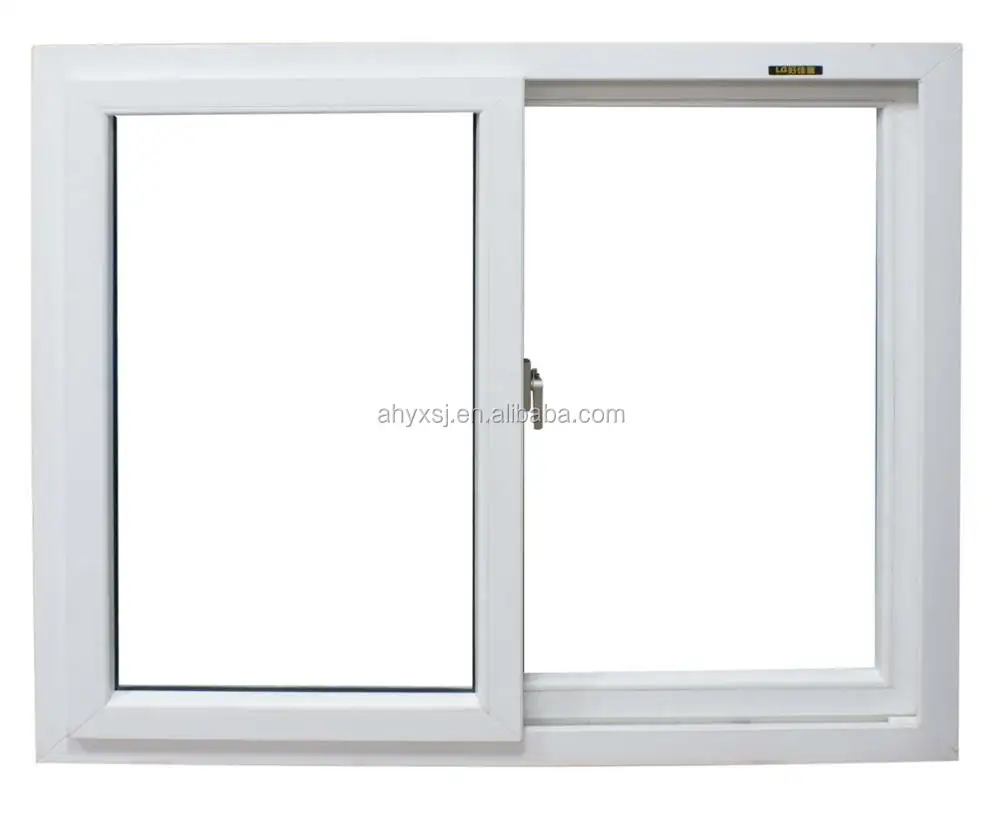 PVC di alta qualità Materiale del Telaio e Apertura Orizzontale Modello di finestra produttore