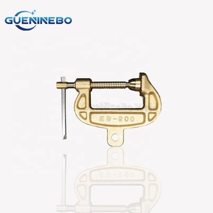 GNBEC-05 Tipe Amerika Kuningan/Tembaga 300A Klem Bumi Las Penjepit Tanah untuk Mesin Las - Product Image 3